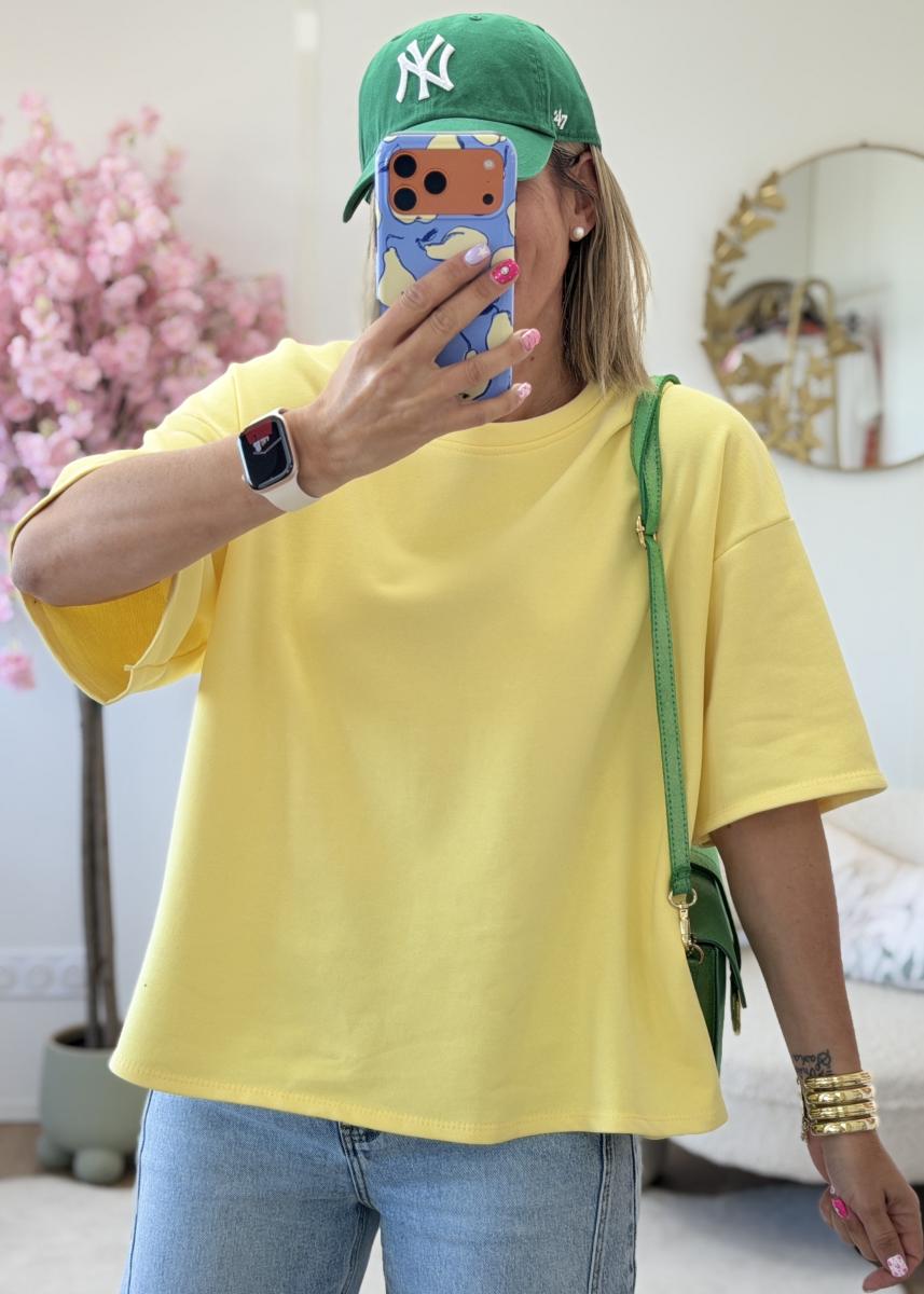 Sweat Matcha jaune