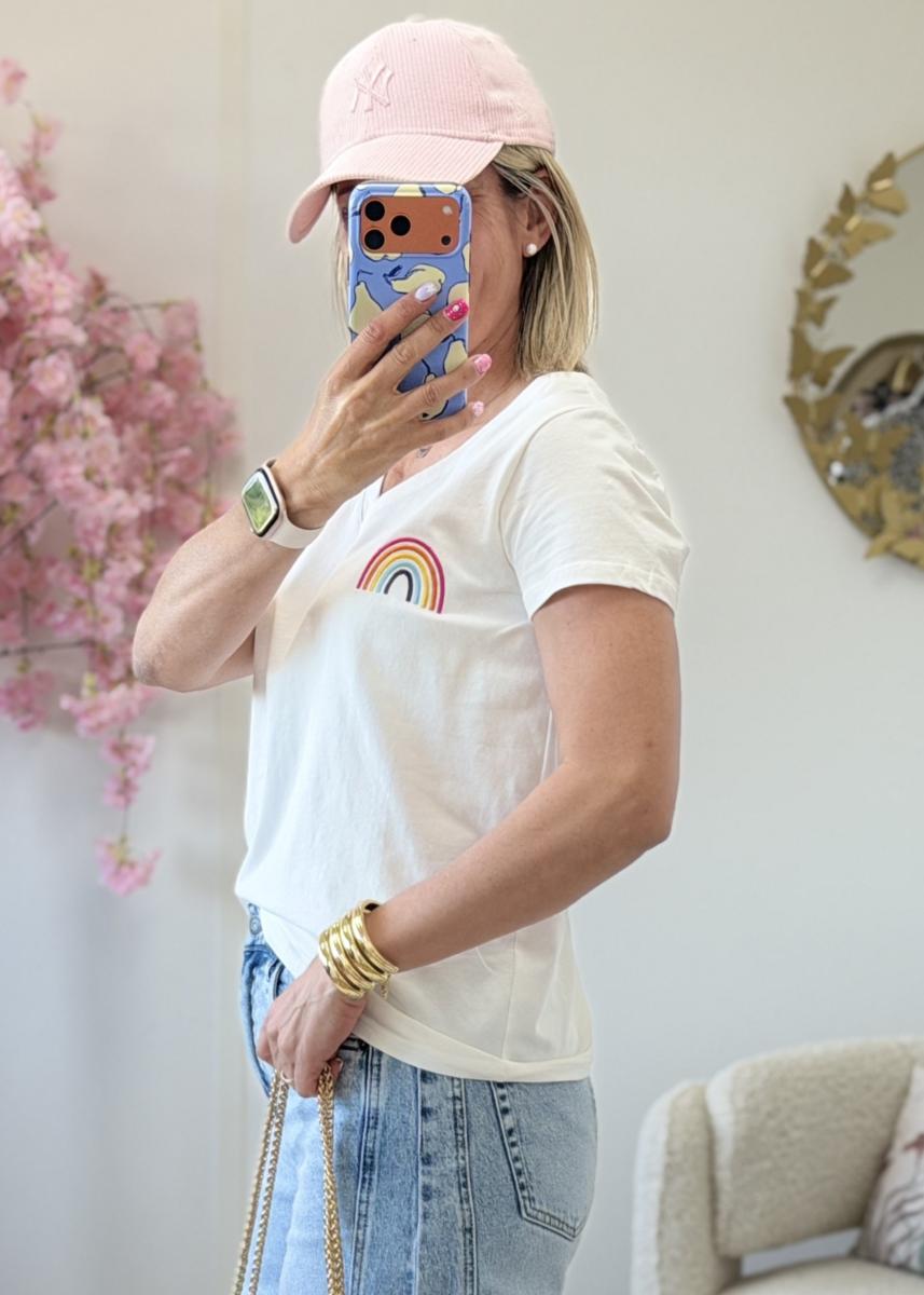 T shirt rainbow