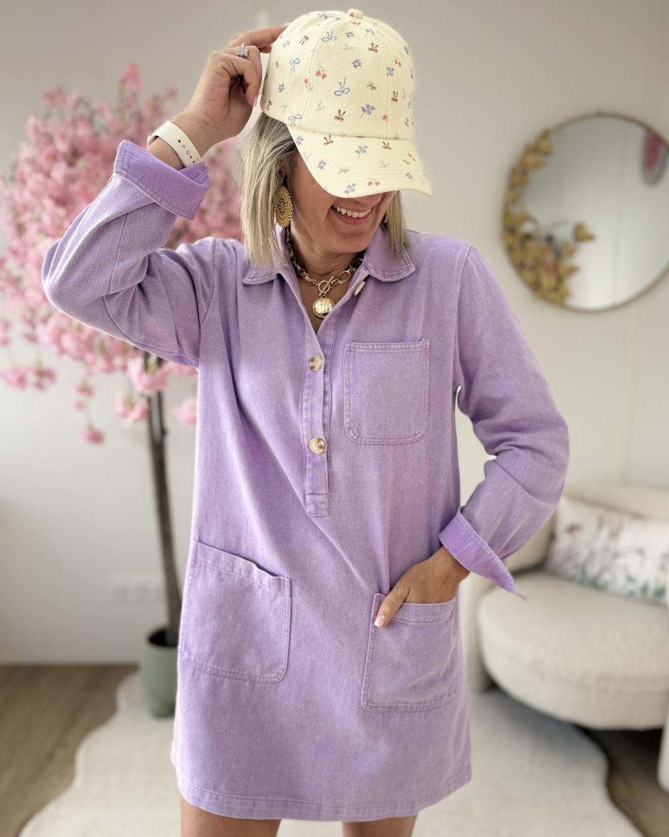 Robe Samuel mauve