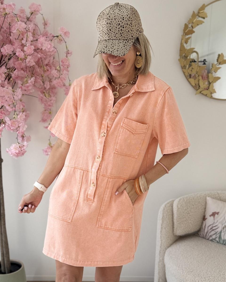 Robe Eva saumon
