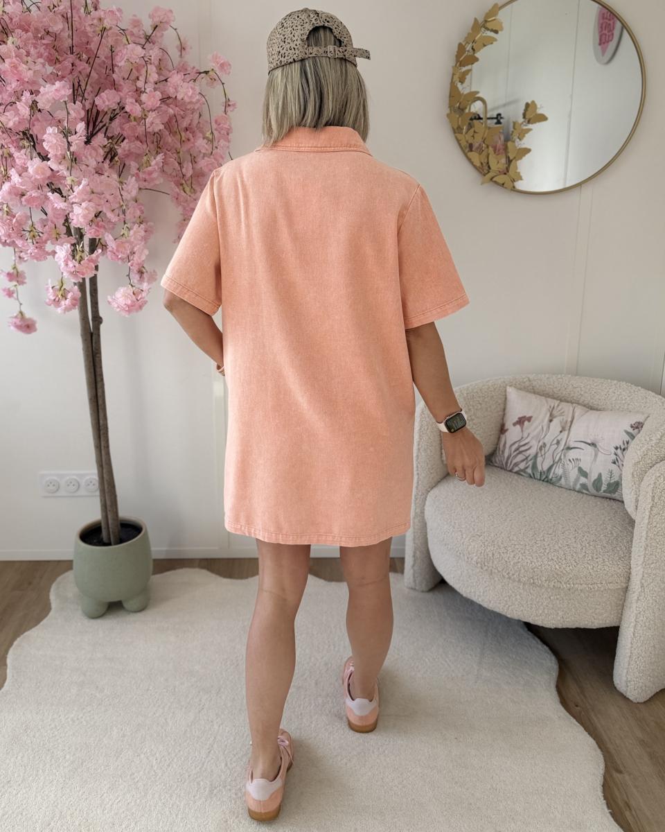 Robe Eva saumon