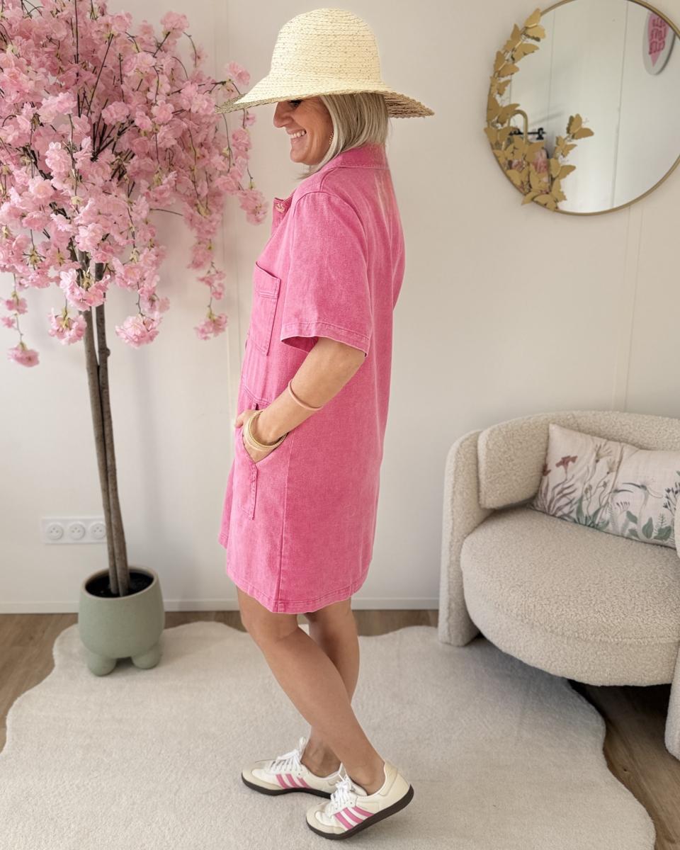 Robe Eva fushia