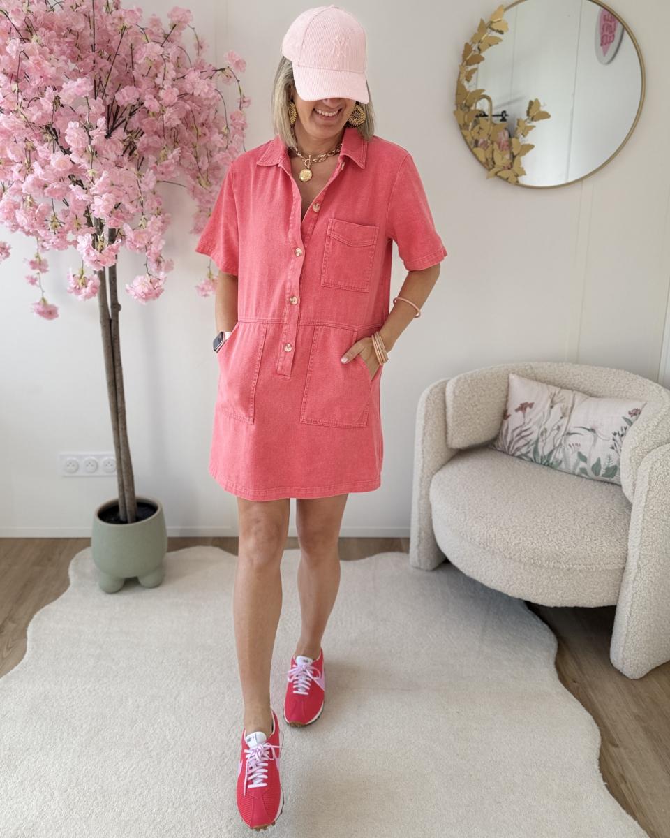 Robe Eva corail