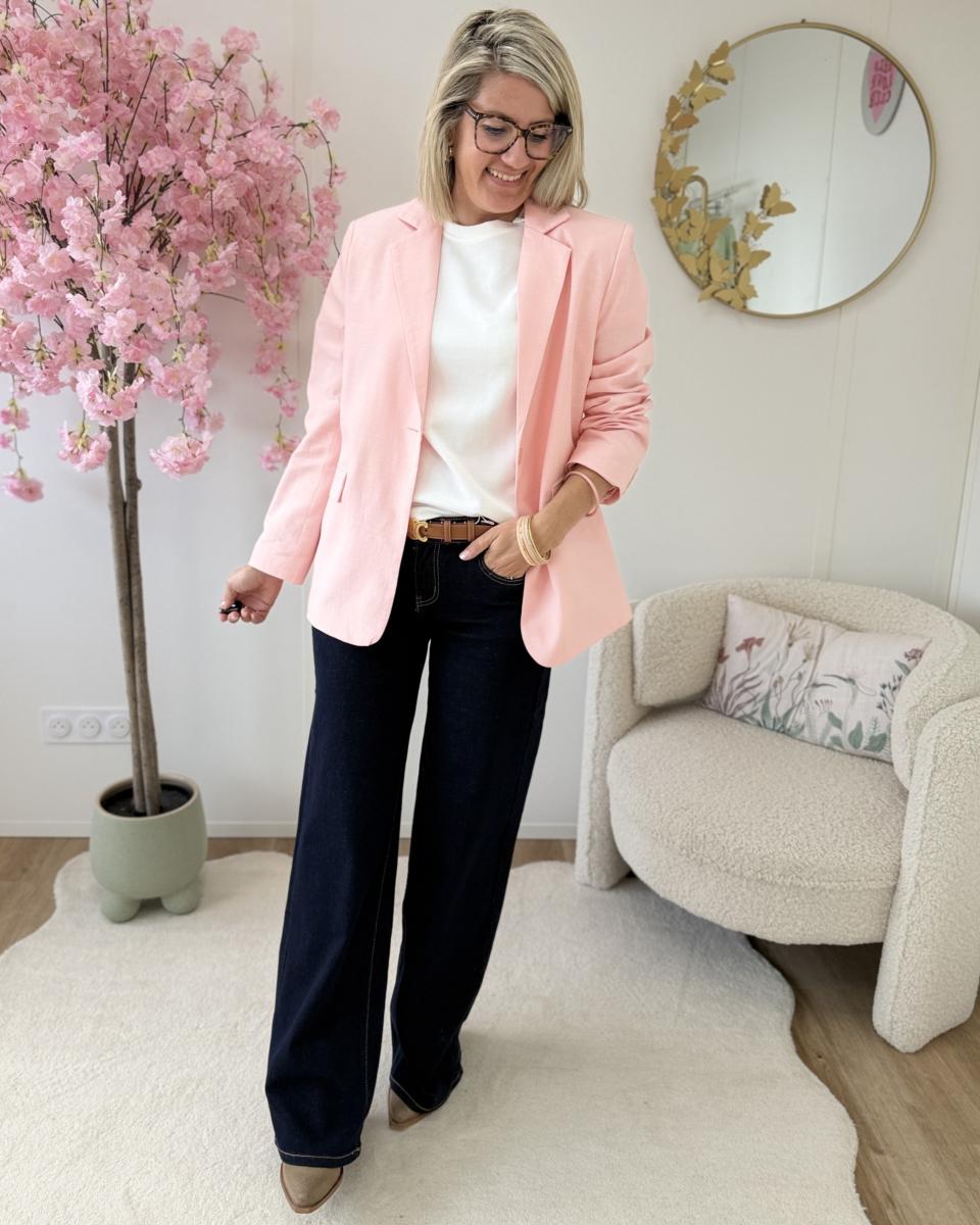 Blazer Lihuan rose