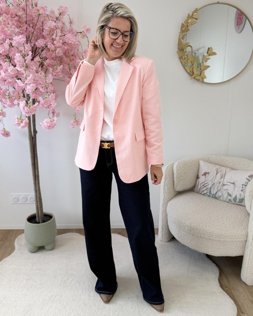 Blazer Lihuan rose