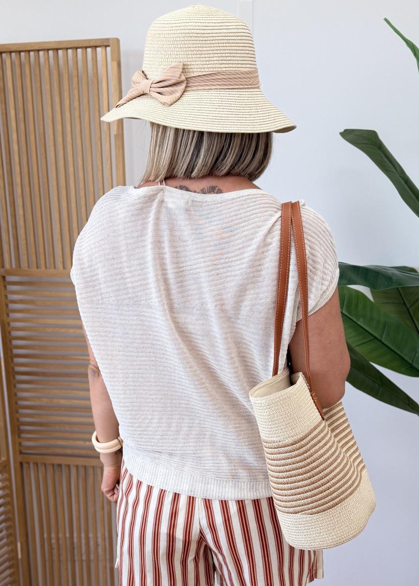Pull Yann beige