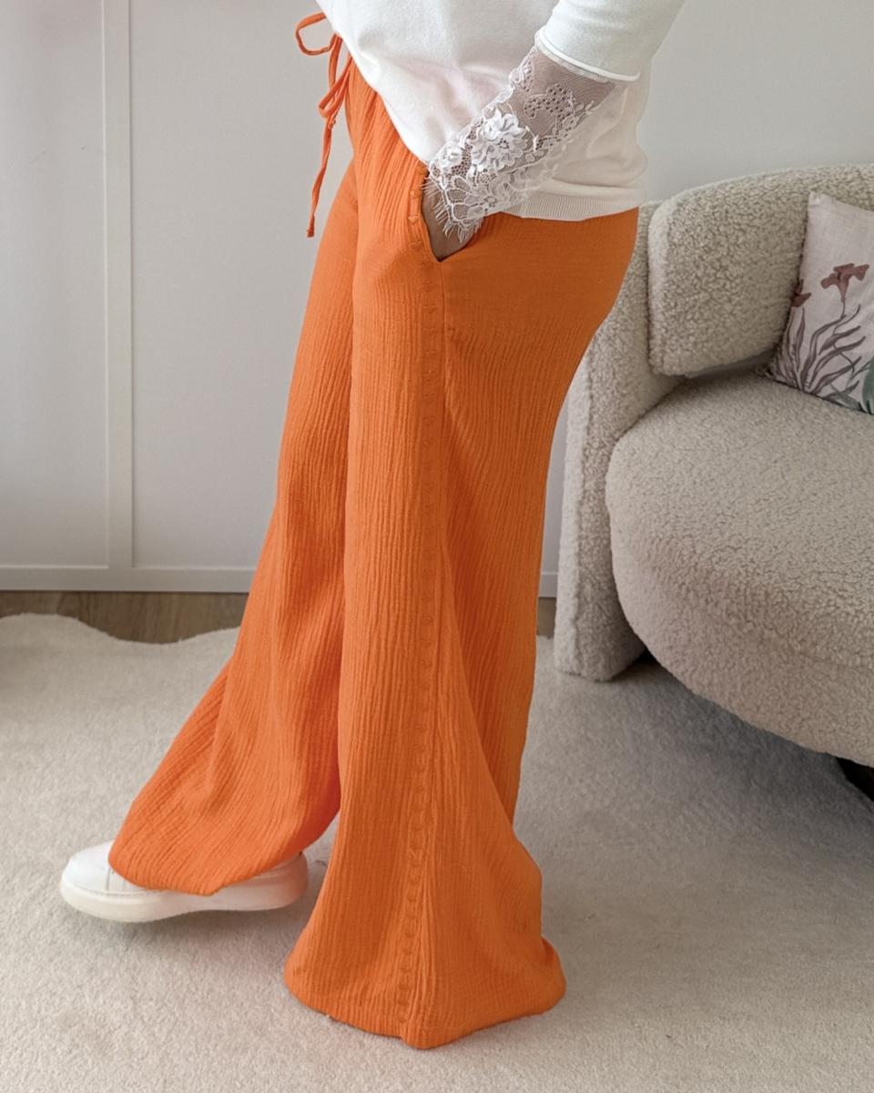 Pantalon Coleen orange