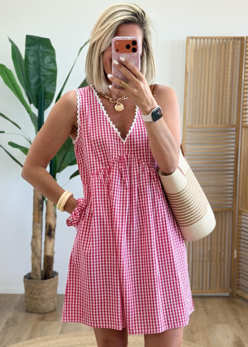 Robe Line rouge
