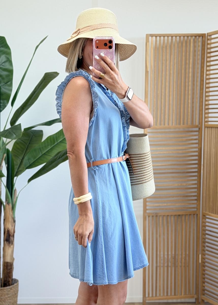 Robe en lyocell
