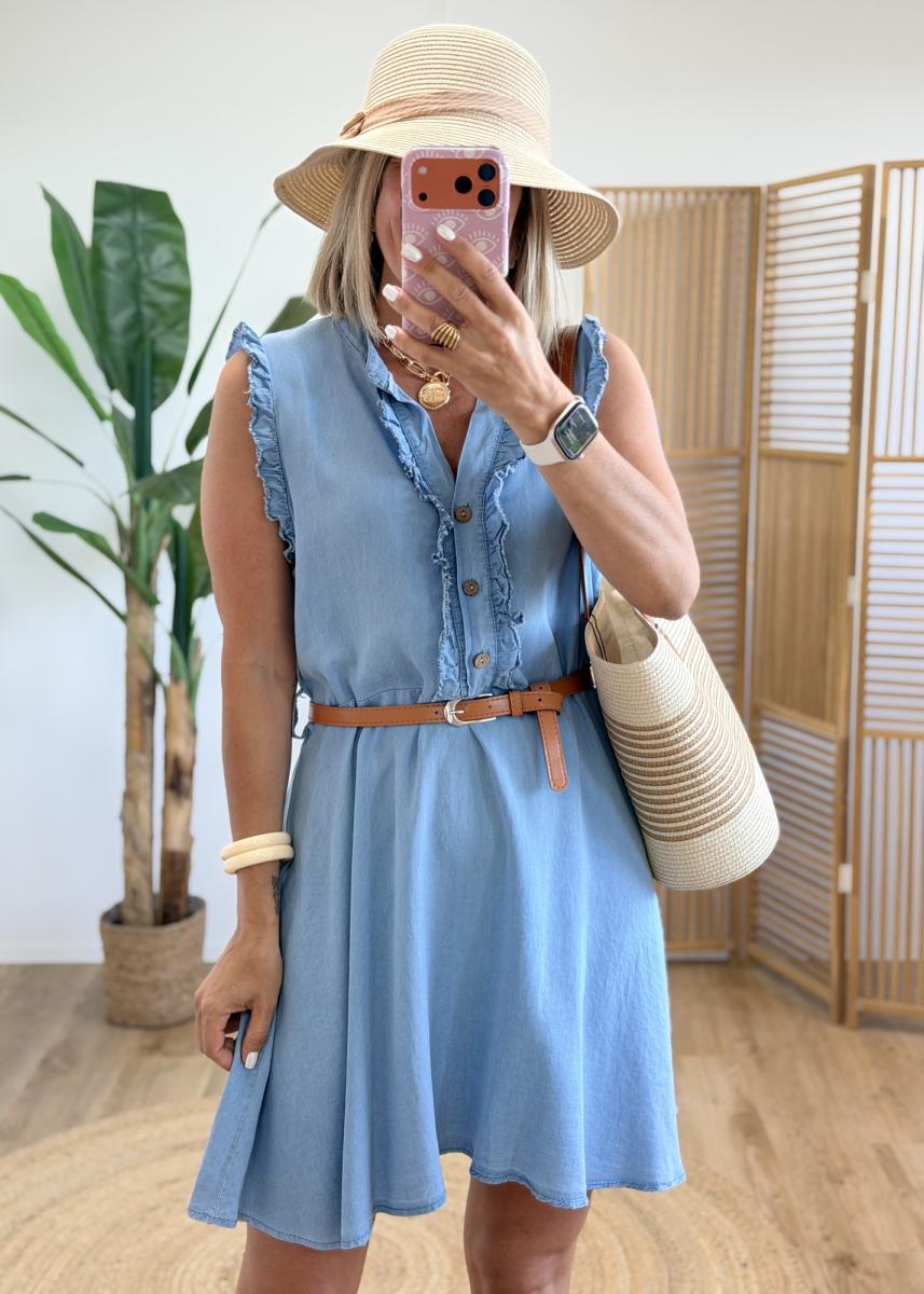 Robe en lyocell