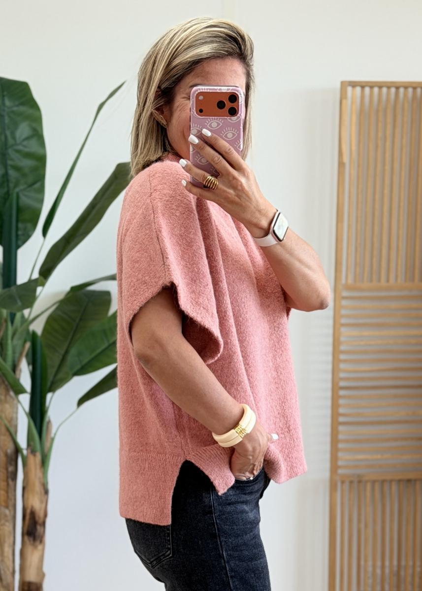 Pull Ophelie rose
