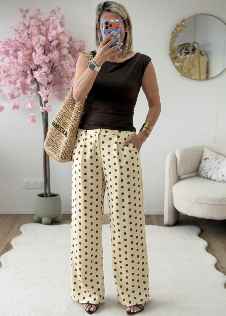 Pantalon Nikolai jaune