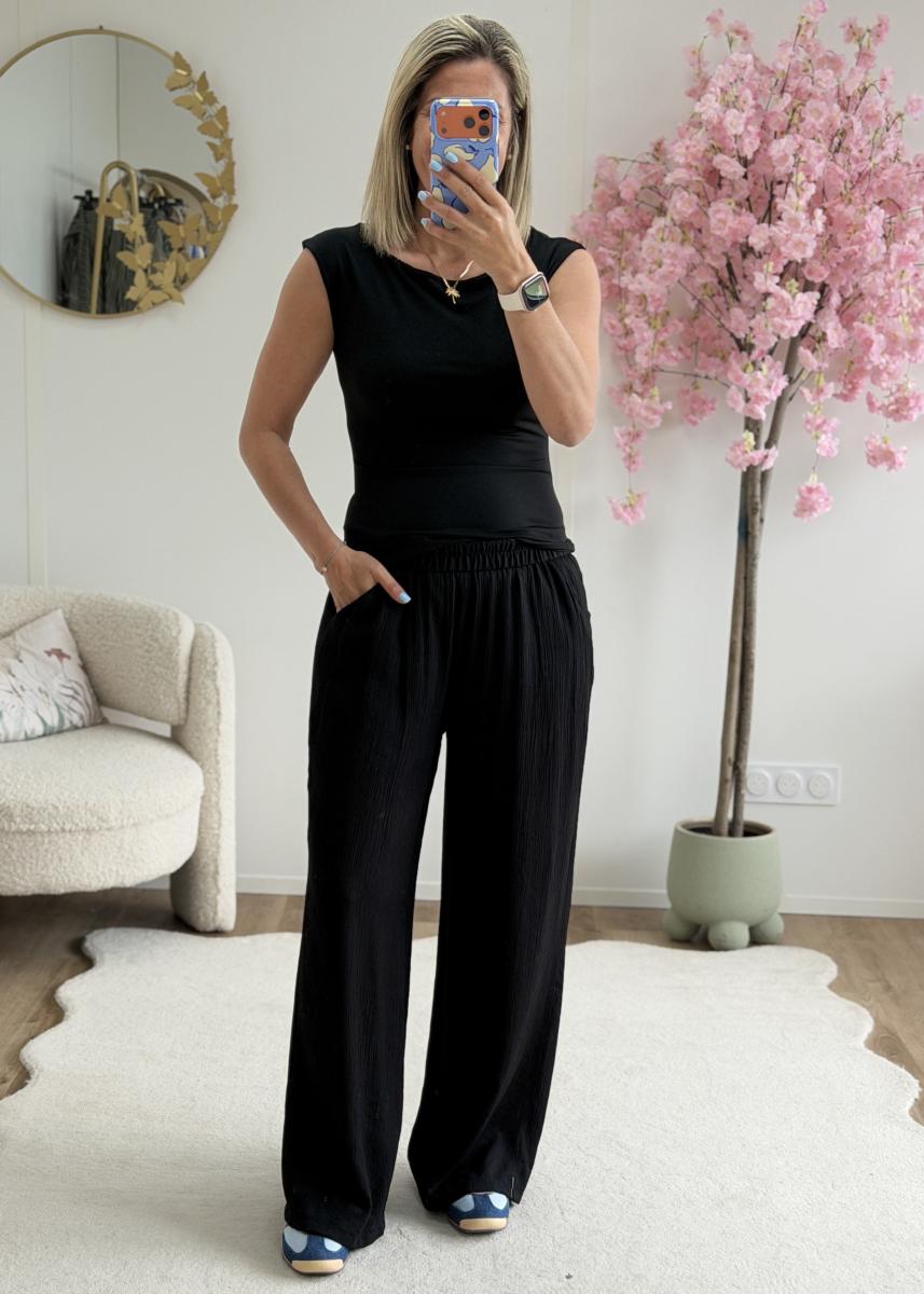Pantalon Ariel noir