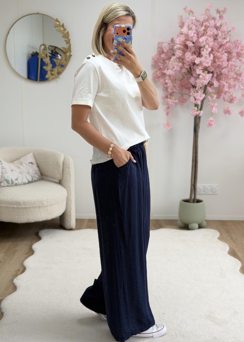 Tee shirt Lyes blanc