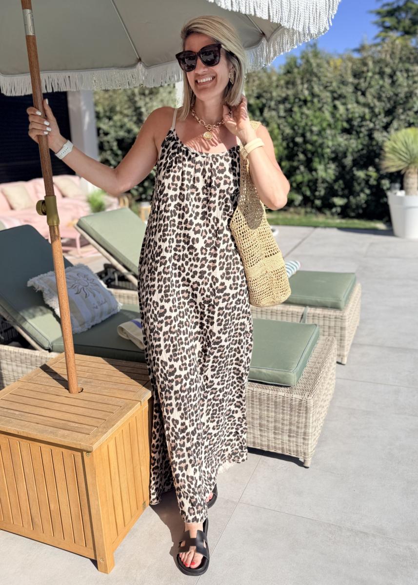 Robe Amel leopard