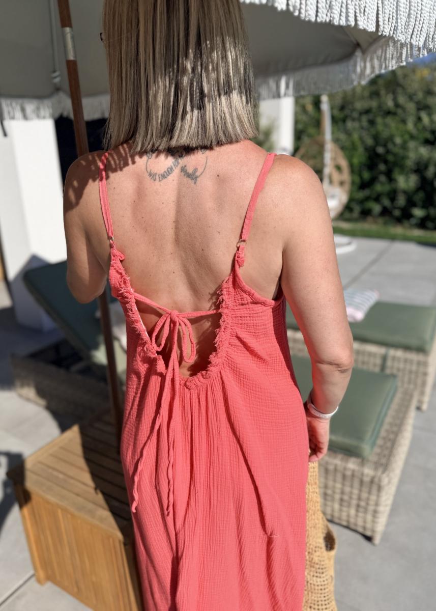 Robe Amel corail