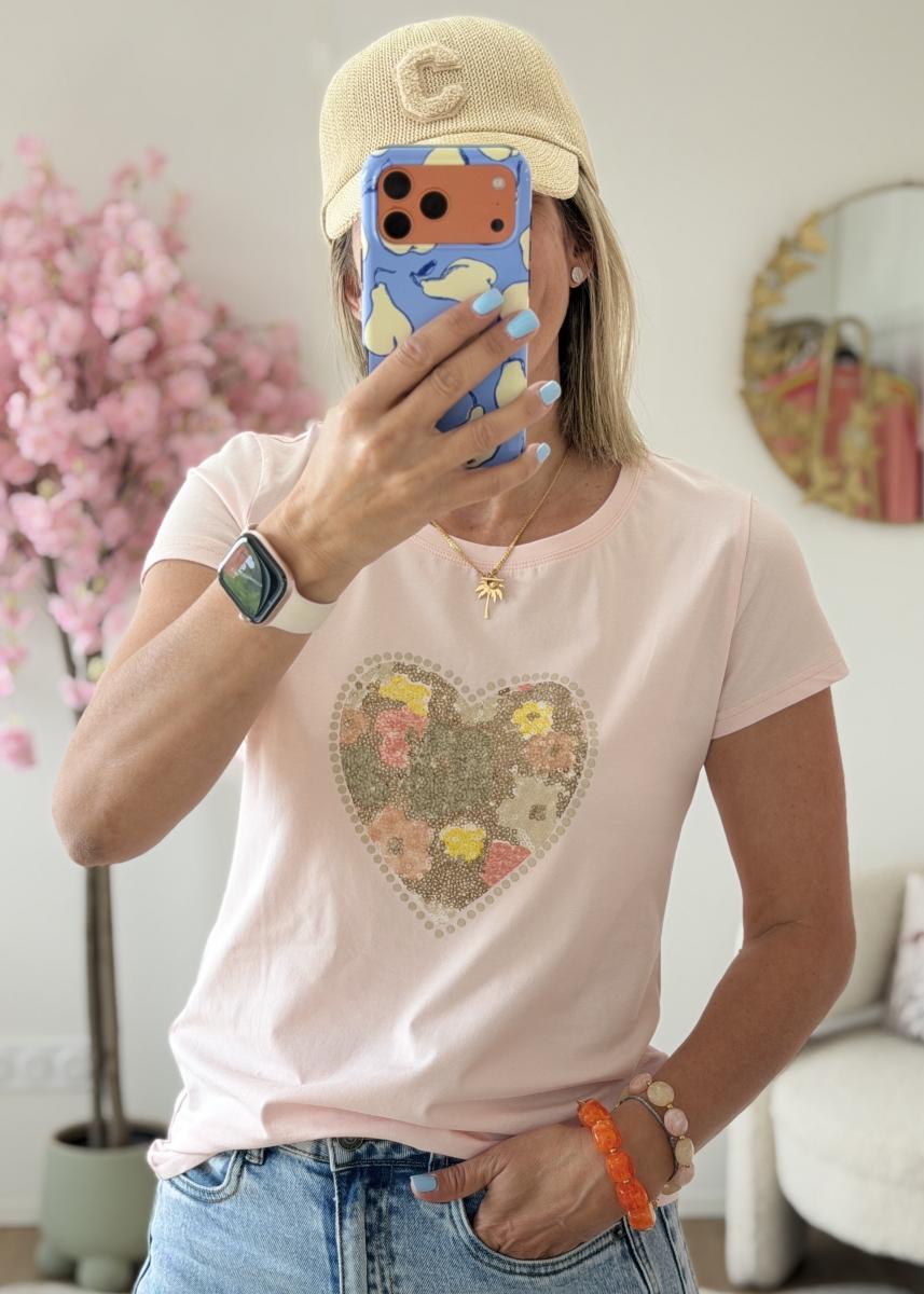 Tee shirt hope rose