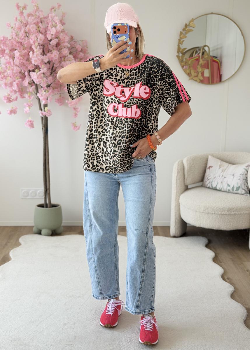 Sweat leger style club rose