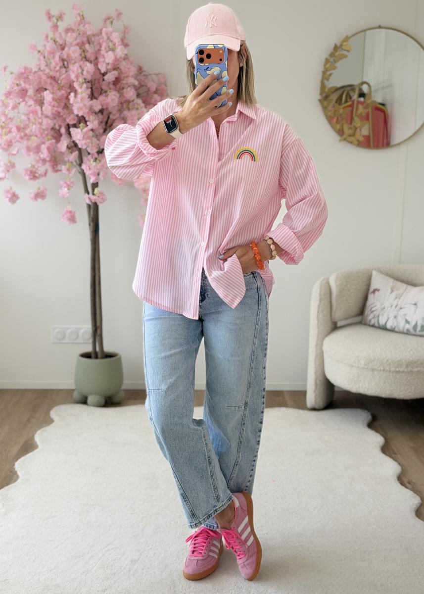 Chemise Good rose
