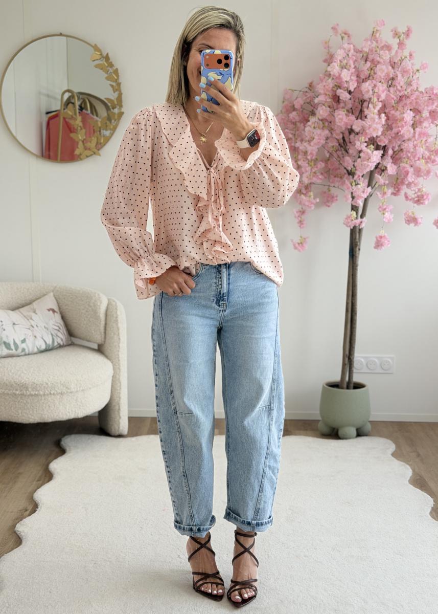 Blouse Kenza rose