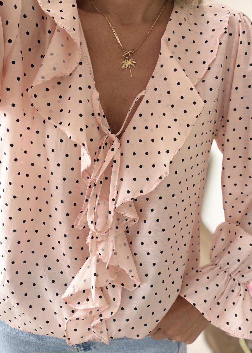 Blouse Kenza rose