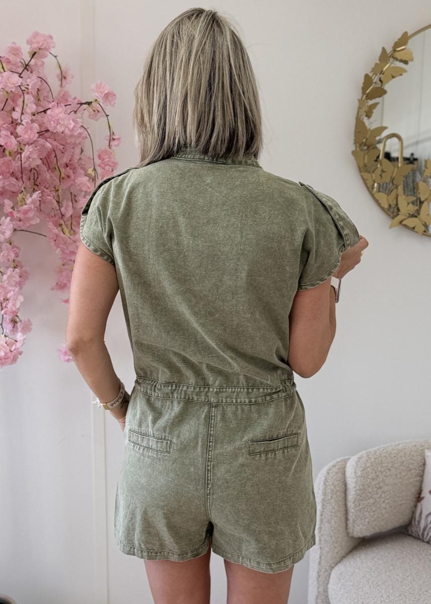 Combi short Nolwenn kaki