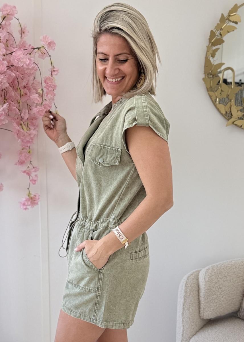Combi short Nolwenn kaki