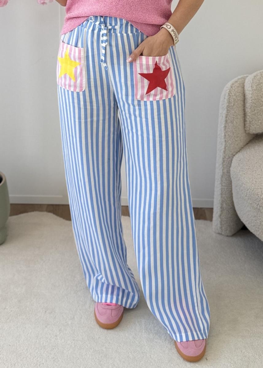 Pantalon Sabine bleu