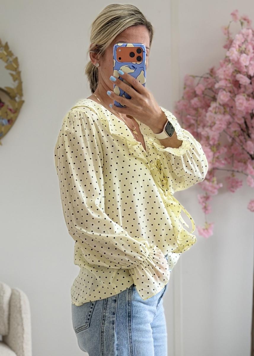 Blouse Kenza jaune