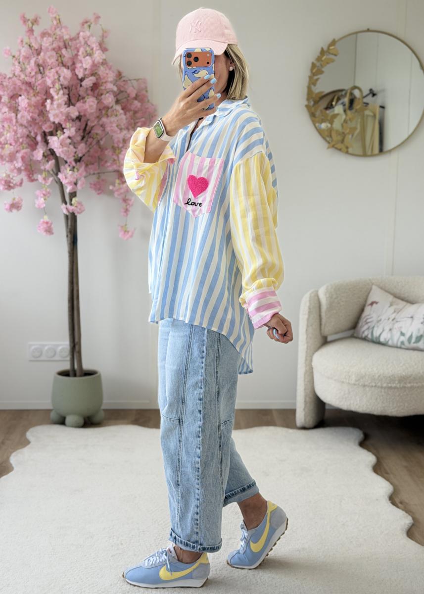 Chemise Corentine ciel