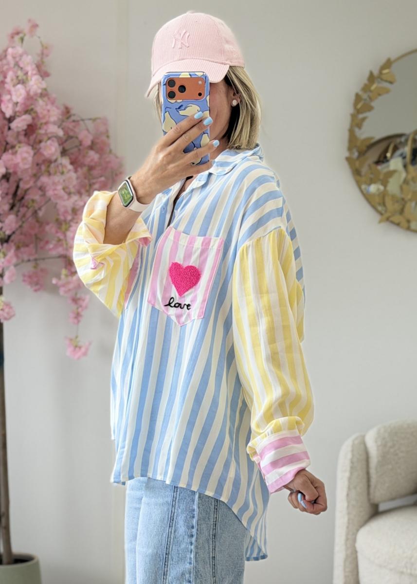 Chemise Corentine ciel