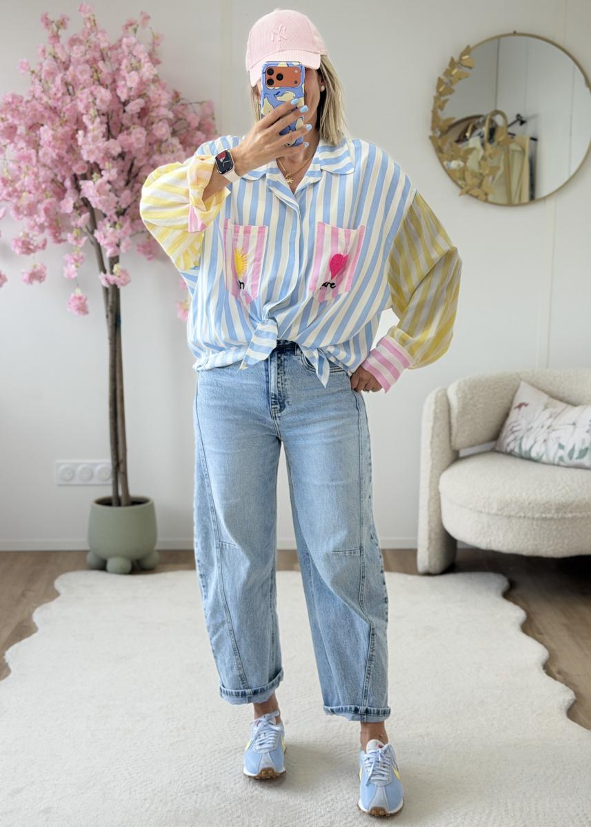Chemise Corentine ciel