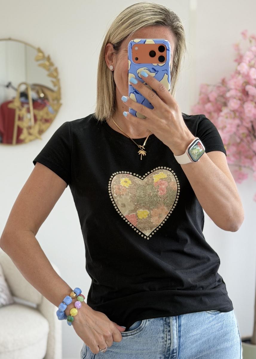 Tee shirt hope noir