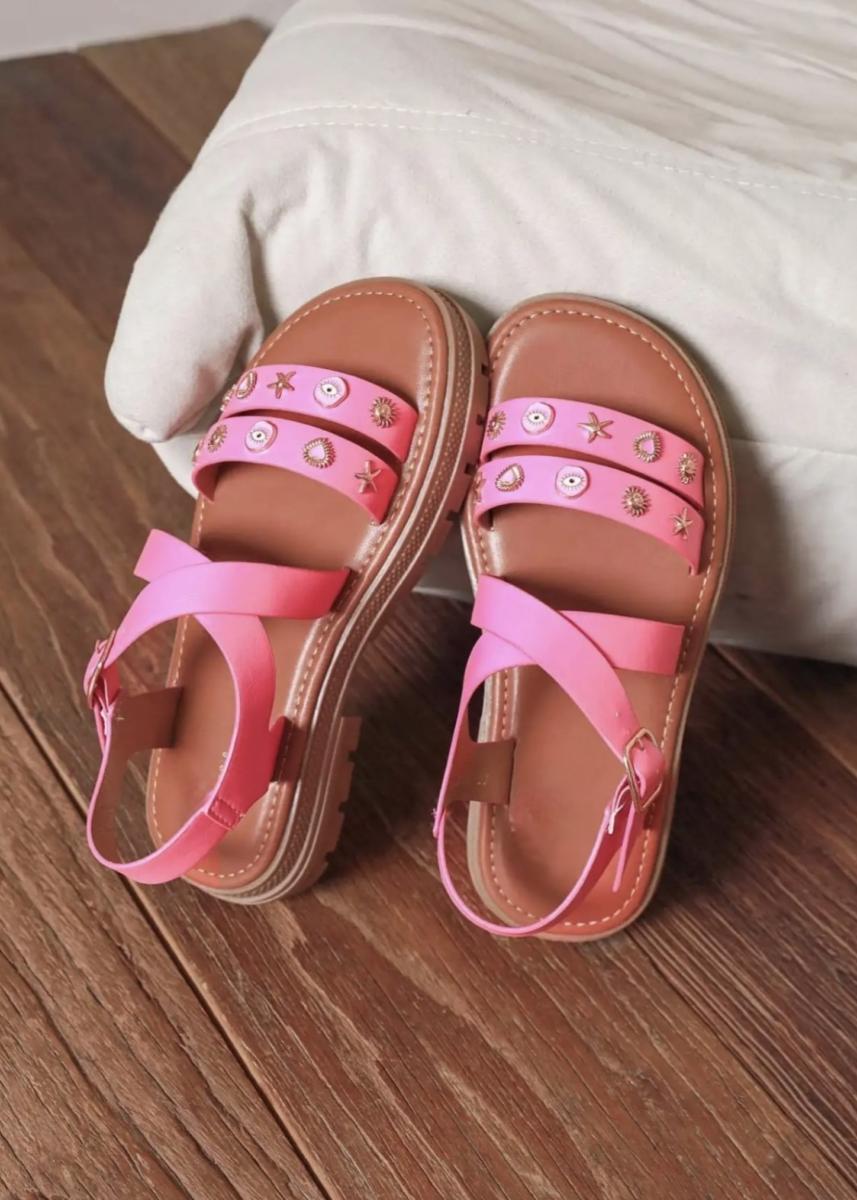 Sandales Mya rose