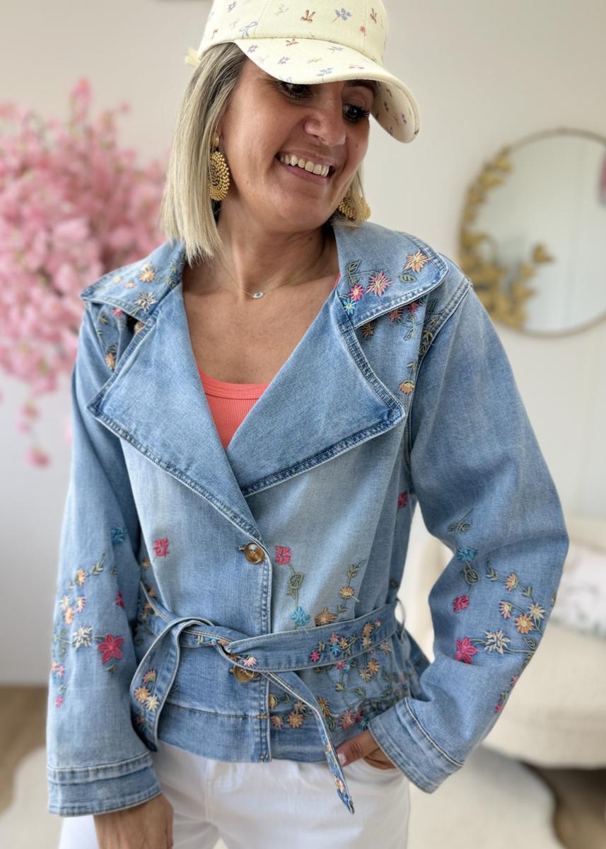 Paletot en jeans