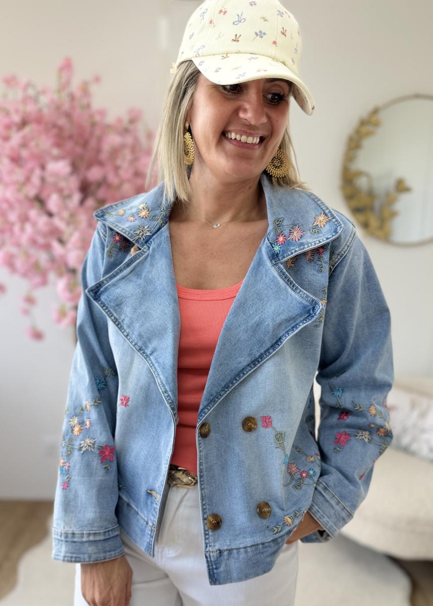 Paletot en jeans