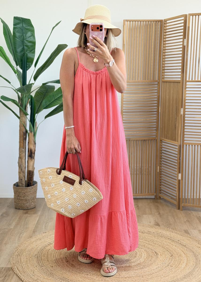 Robe Juliette corail