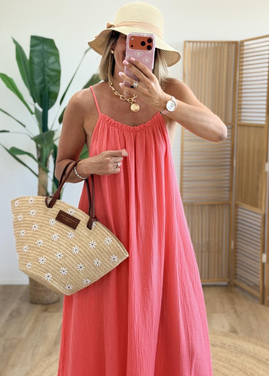 Robe Juliette corail