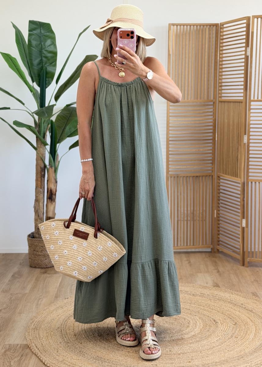 Robe Juliette kaki