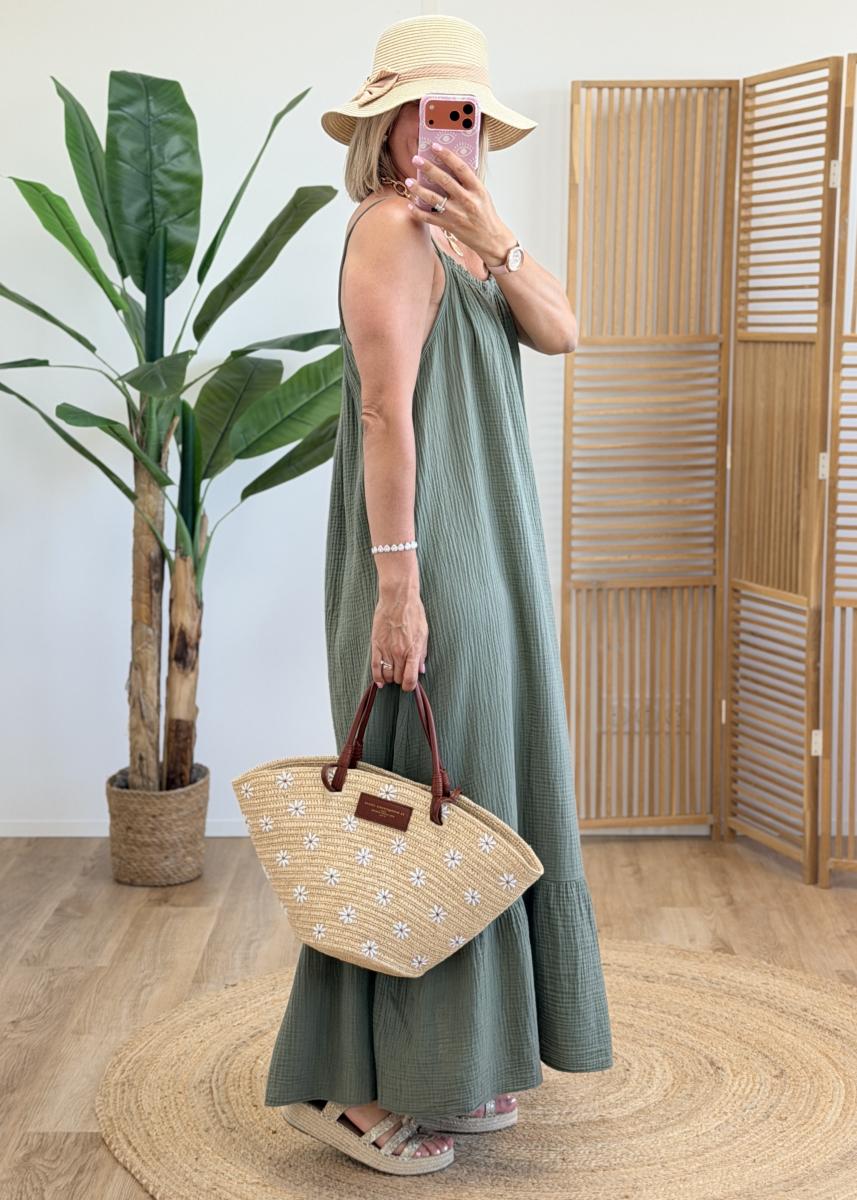 Robe Juliette kaki