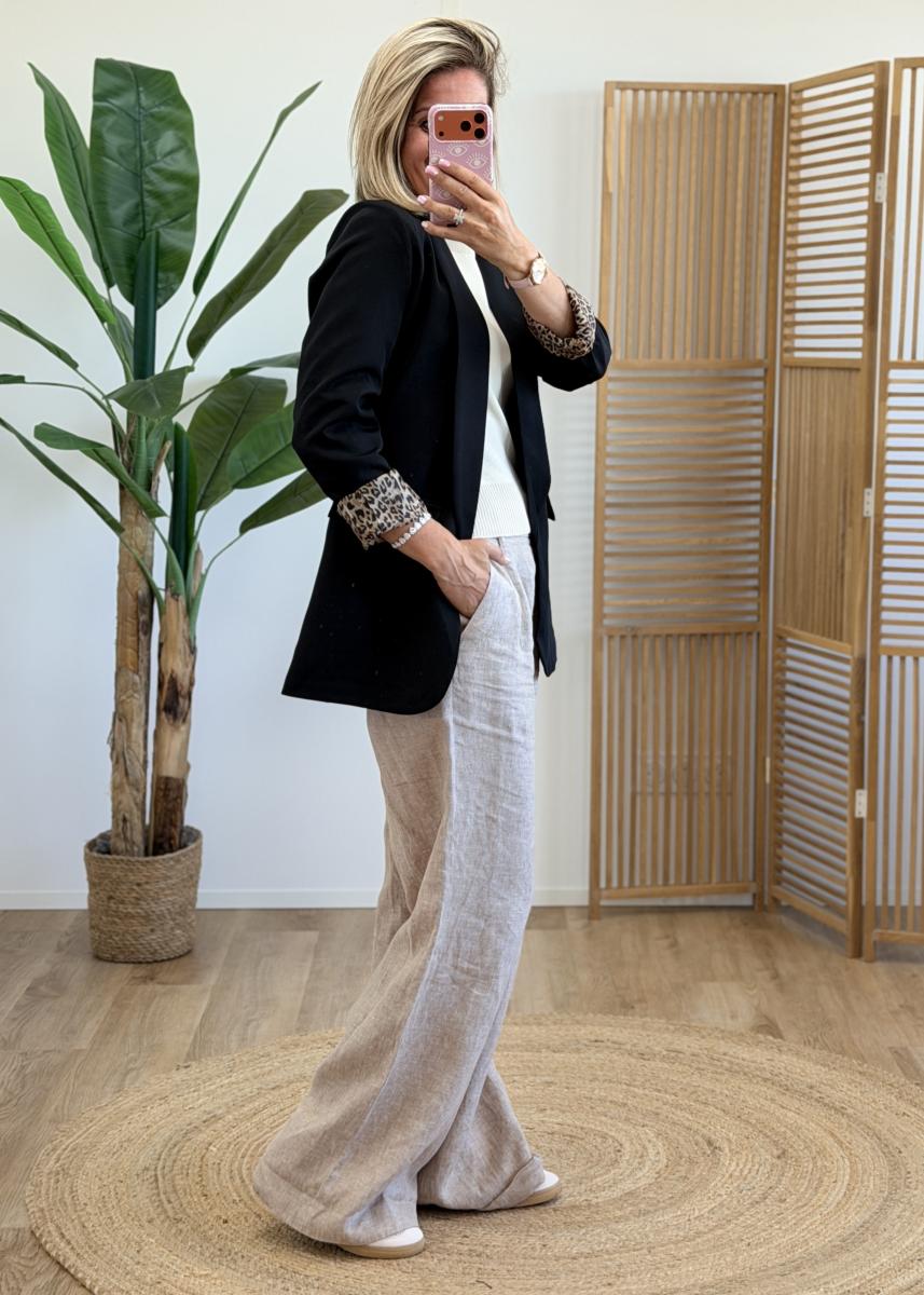Blazer noir leo