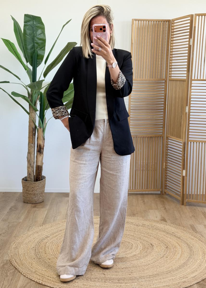 Blazer noir leo