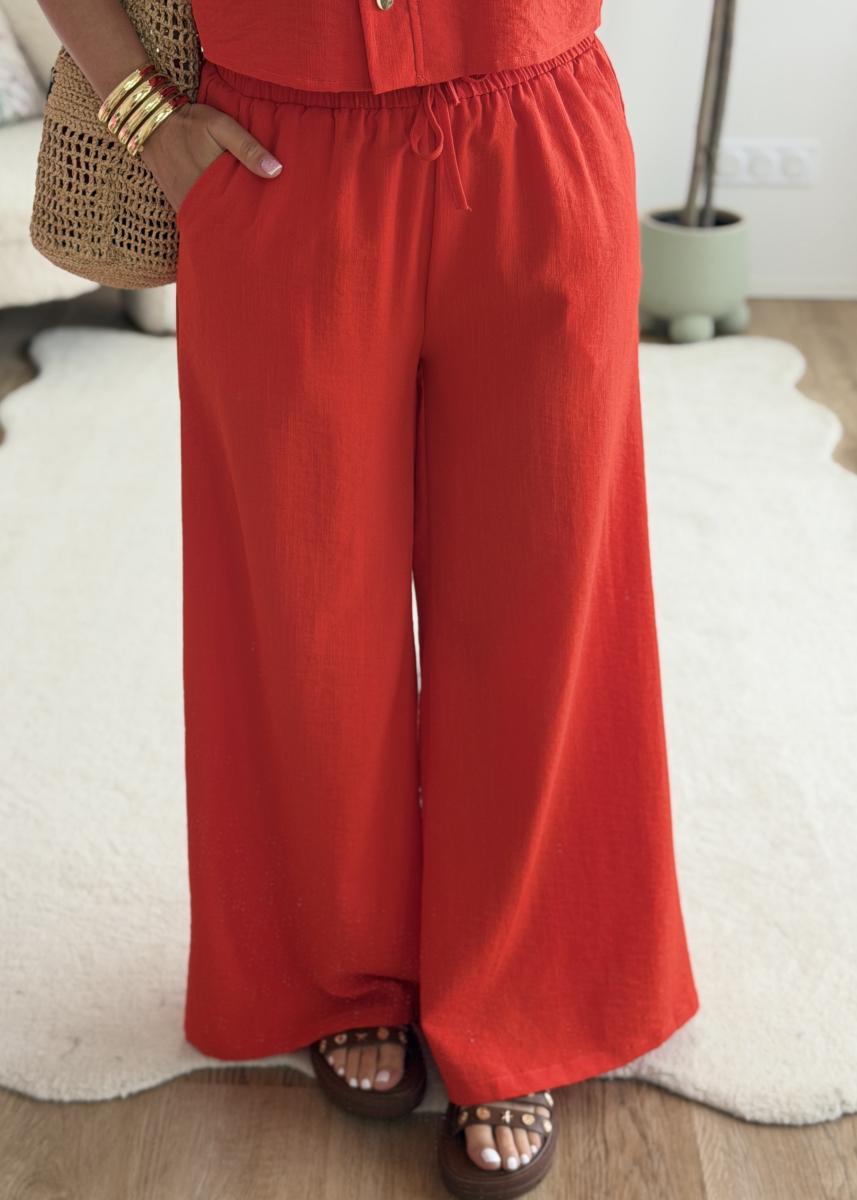 Ensemble Charline rouge