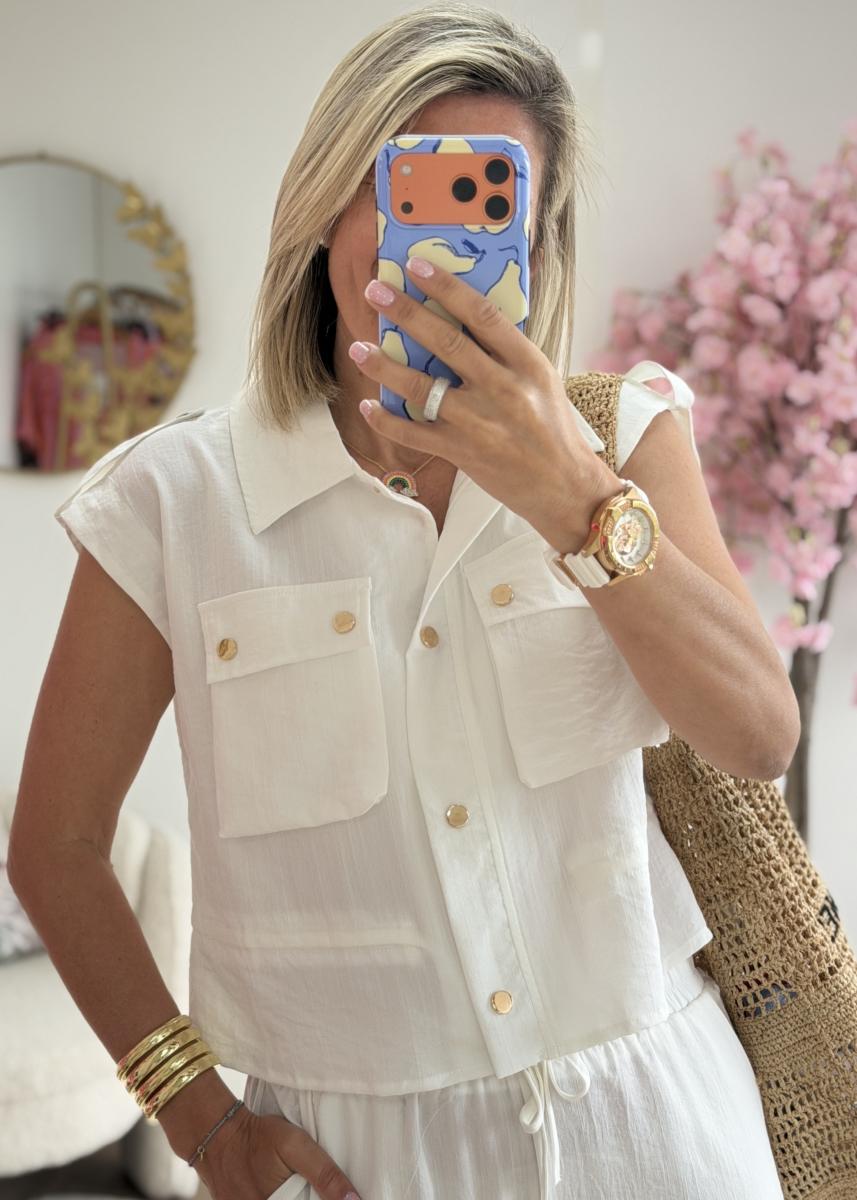 Ensemble Charline blanc