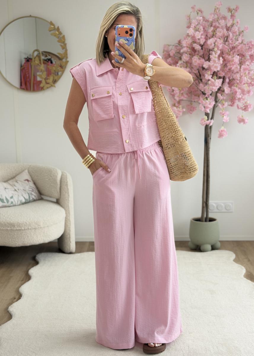 Ensemble Charline rose