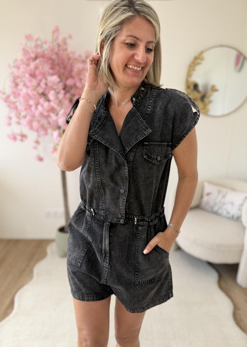 Combi short Nolwenn noir