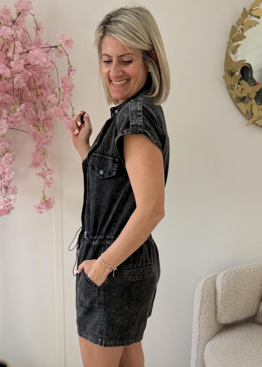 Combi short Nolwenn noir