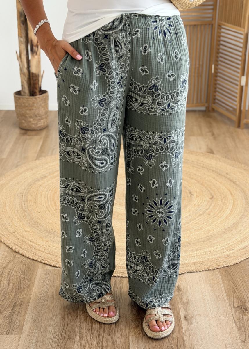 Pantalon Mateo kaki