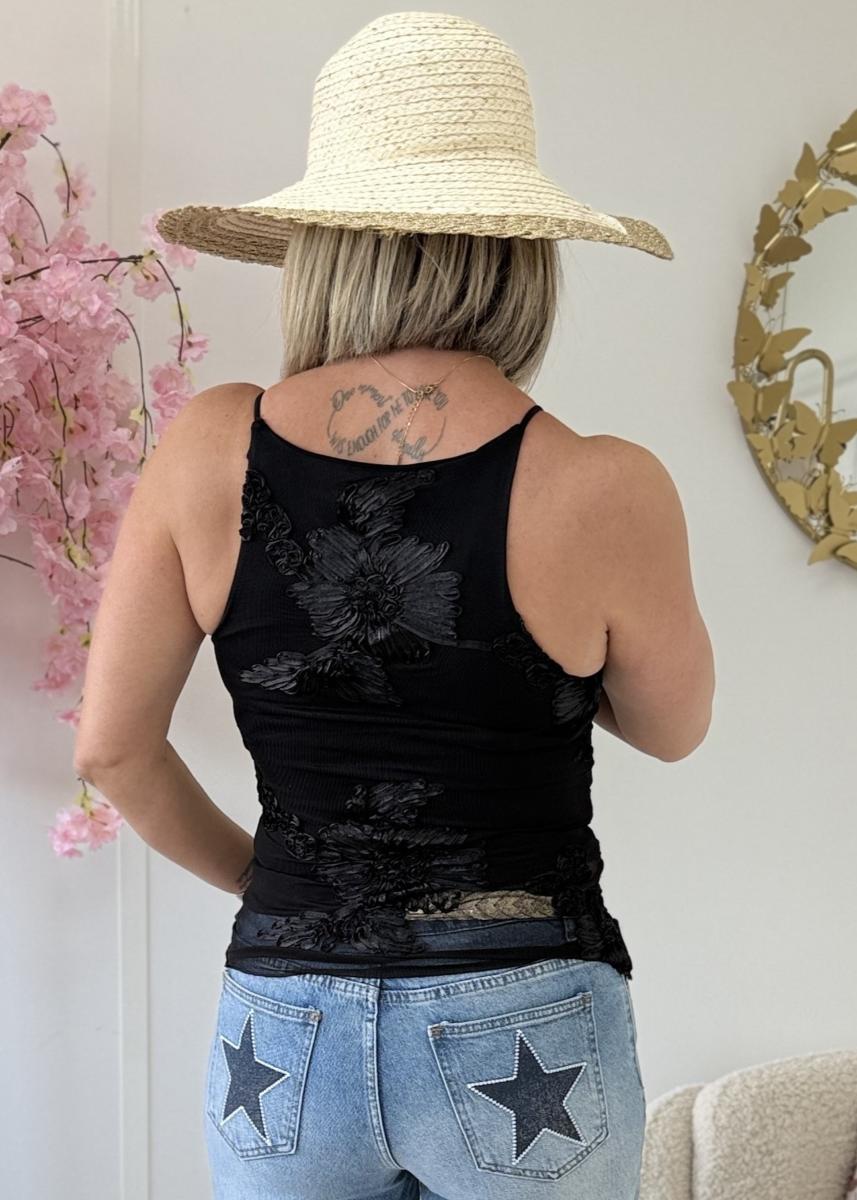 Top Perrine noir