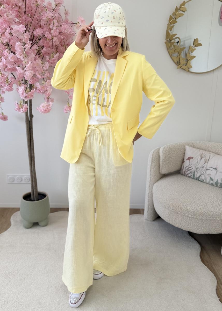 T shirt Bella jaune